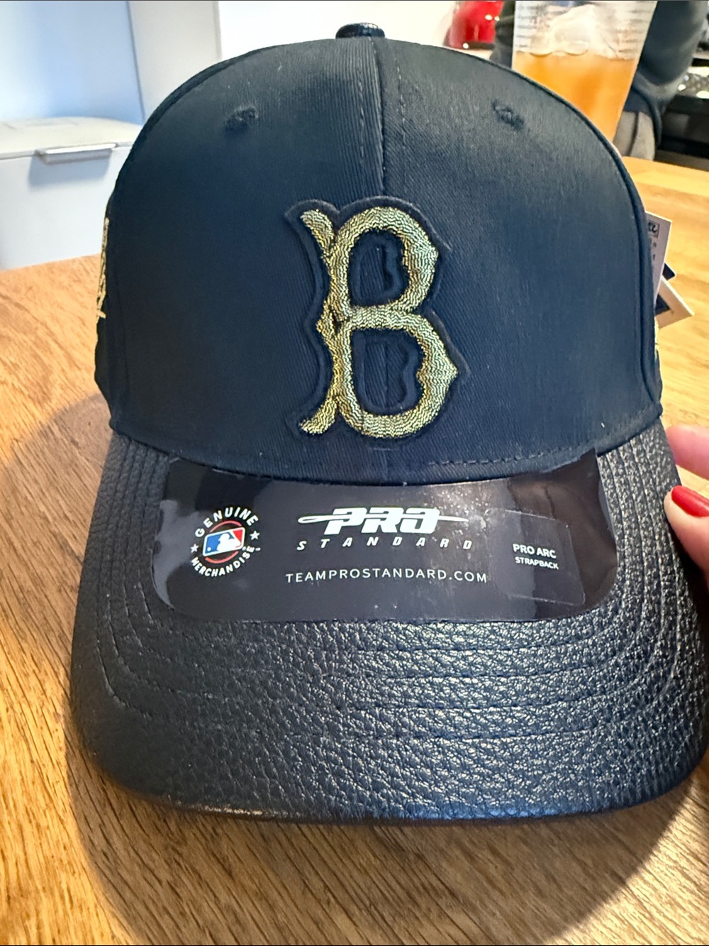 NWT Brooklyn Dodgers Pro Standard Baseball Hat w leather brim